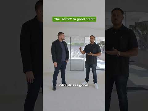 The "secret" to having good credit.