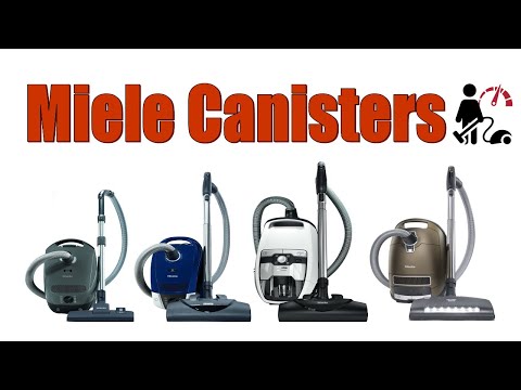 Miele Canister Vacuum Buyers Guide - Difference Models Explained