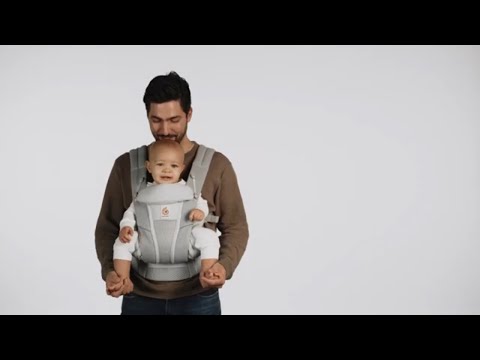 ERGOBABY nešioklė OMNI BREEZE, alyvuogių žalios spalvos, BCZ360POLIVE video