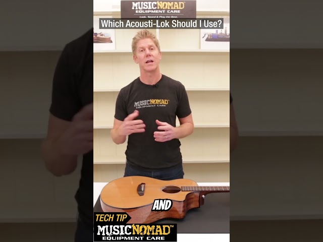 Vídeo relacionado con MusicNomad Acousti-Lok QuickSecure Kit de conversión (MN274)