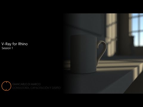 V-Ray for Rhino - Session 01a
