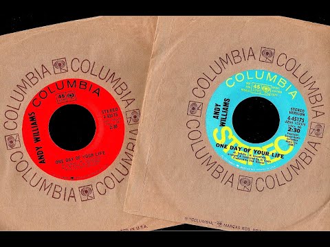 Andy Williams - ONE DAY OF YOUR LIFE - (Western Recorders)  (1970)