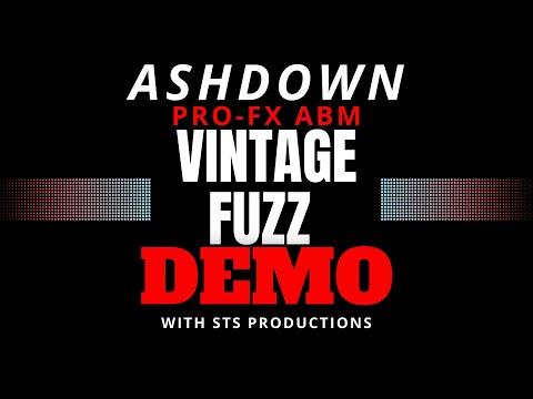 Ashdown PFX-FUZZ AGM Pro FX Vintage Fuzz Guitar Effect Pedal image 6