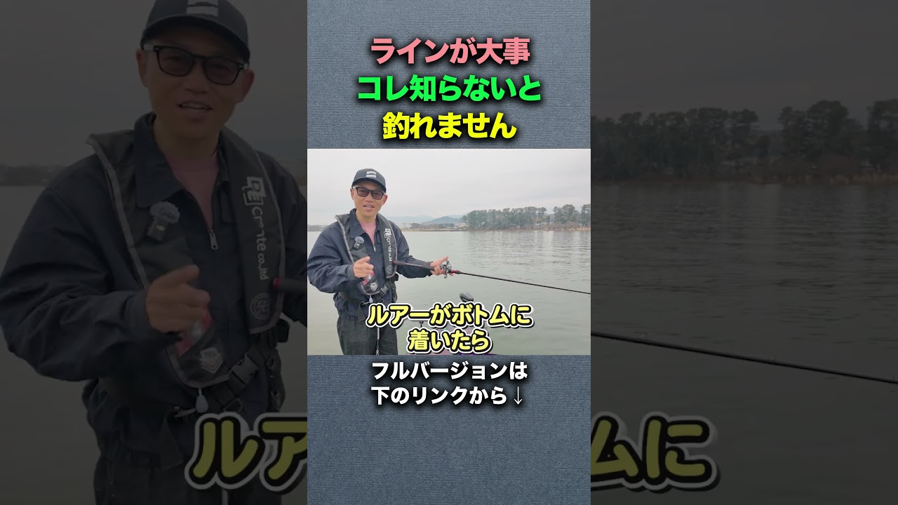 釣れる人だけやってる“ラインの見方” #バス釣り #ラインの見方 #釣りテクニック #デカバス #春バス #琵琶湖 #釣り初心者