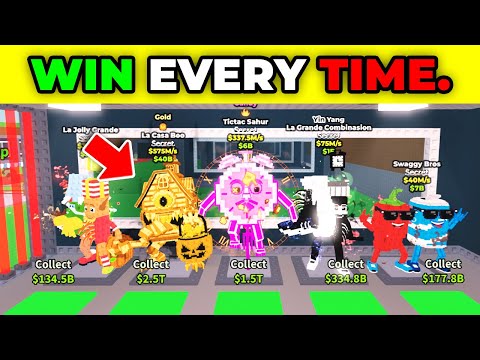 This SECRET Dueling Strategy Wins EVERY PvP In Steal A Brainrot!