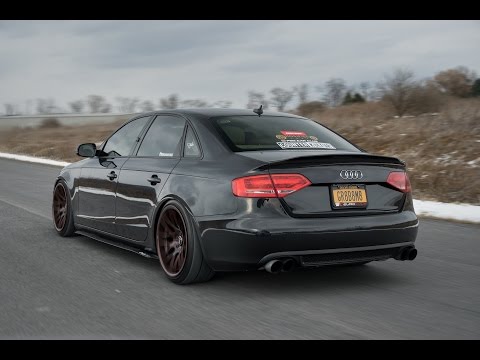 Audi B8 A4 AWE Touring Catback Exhaust w/ Muffler Delete