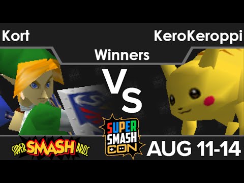 SSC16  - Cafil | Kort (Link) vs KeroKeroppi (Pikachu) Winners - SSB64