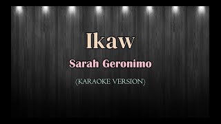 Ikaw | Sarah Geronimo | Karaoke Version