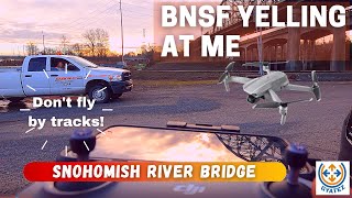 Mavic Air 2 Bridges and Trains