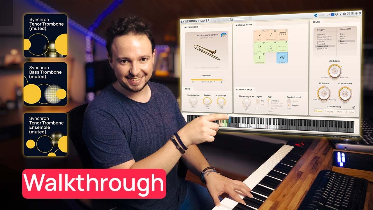 In this video we explore the new Synchron Special Brass Muted Bundle and focus on the darker side of the family: the trombones.