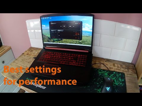 Best Settings For Performance And Gaming On Acer Nitro 5