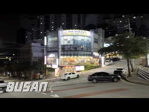 Walking past the Hwangnyeong Tunnel | Busan is a great city for walking | KOREA | 4K | 황령터널 윗 동네
