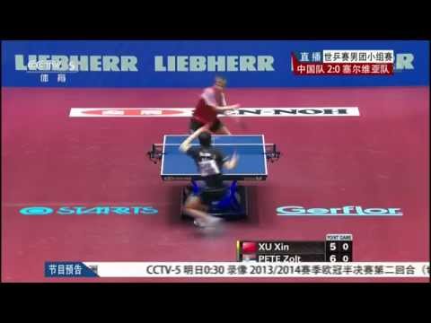 2014 WTTTC (CHN-SRB/Rnd5/m3) XU Xin - PETE Zolt [HD] [Full Match/Chinese]