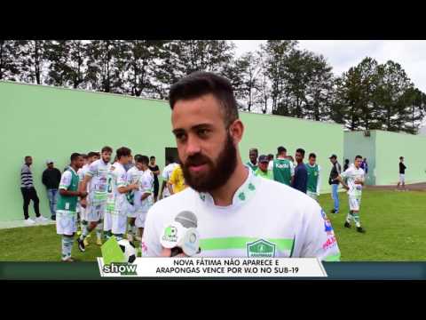 08/07/17: SUB-19 ARAPONGAS x UNIÃO NOVA FÁTIMA