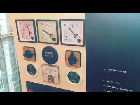 LOAD test Perkins 1006TG2 fg willson 100 kva open type