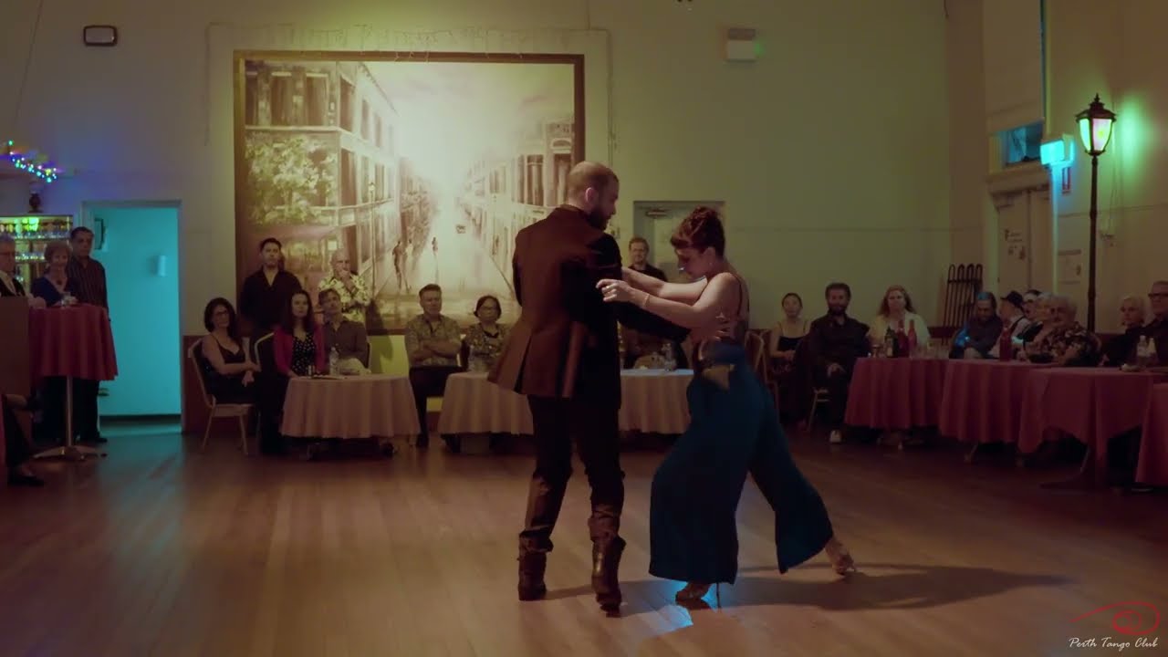 Fun Argentine Tango 3rd performance by Rocio Lequio y Bruno Tombari - Perth Tango Club May 2025