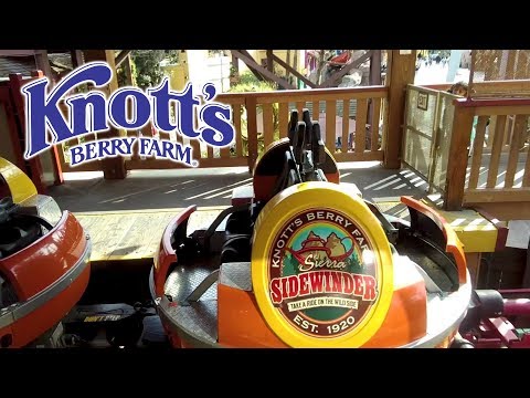 On-ride point of view of Sierra Sidewinder