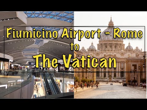 Get from Fiumicino Airport (Rome) to Vatican by Bus - 6 Euros
