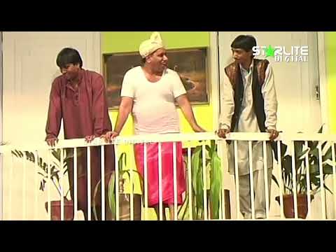 Nasir Chinyoti and Khushboo New Pakistani Stage Drama Full Comedy Clip