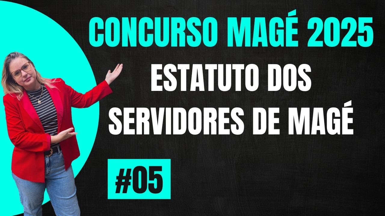 Magé Civil Servants Statute #05 [Magé RJ 2024/2025 Competition]