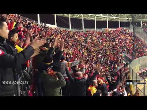 Göztepeliler Galatasaray Stadını İnletiyor