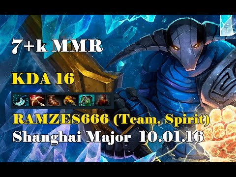 Sven (Свен) глазами RAMZES666 8225 MMR (TEAM. SPIRIT) на Про-сцене 10.01.16. Патч 6.86