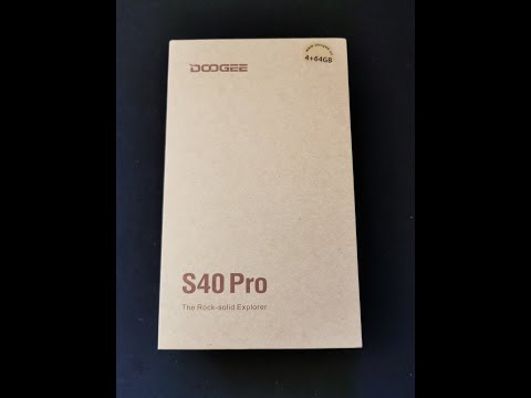 UNBOXING - DOOGEE S40 PRO