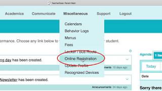 How to Register Online for the 2019-2020 School year