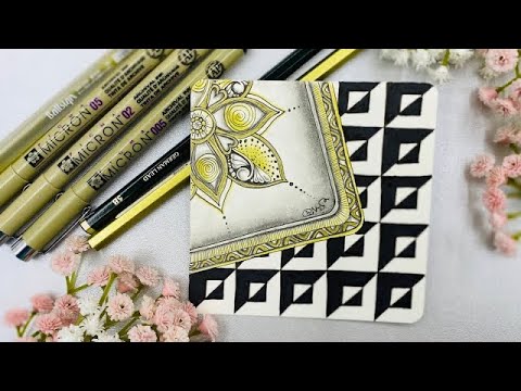Mandala in 3d background - mind refreshing drawings - EP206