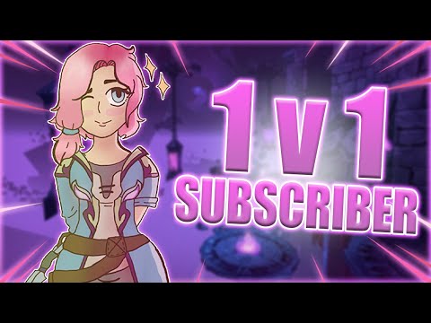 I 1v1 my subscriber in paladins...