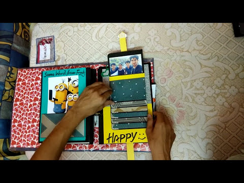 HANDMADE scrapbook / BIRTHDAY ALBUM / HANDMADE GIFT IDEAS.