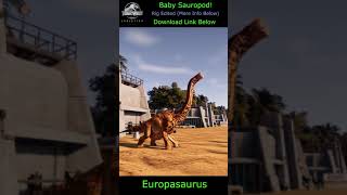 Baby Sauropod Europasaurus