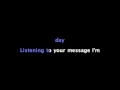 Birdy - Tee Shirt Karaoke 