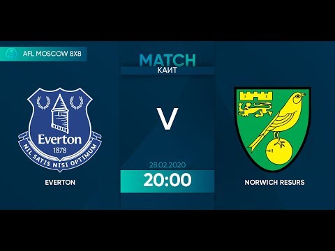 AFL20. England. Premier League. Day 1. Everton - Norwich Resurs