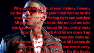 Lloyd - Sexcapade (feat. Roscoe Dash) lyrics on screen