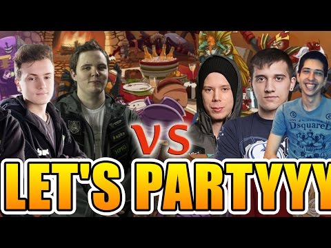 Miracle- & BullDog VS W33 & Arteezy & !Attacker & EGM - LET'S PARTYYYY