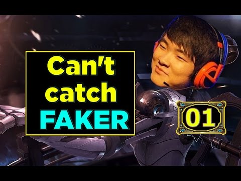 League Of Moments #1: Can't catch FAKER | FAKER insane escape ( League Of Legends )