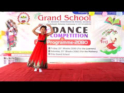 Contestant No. 14 | 𝗦𝗵𝗮𝗶𝗻𝗮 𝗧𝗵𝗮𝗽𝗮 (Grade 3) 𝗟𝗲𝗮𝗿𝗻𝗲𝗿𝘀’ 𝗦𝗼𝗹𝗼 𝗗𝗮𝗻𝗰𝗲 𝗖𝗼𝗺𝗽𝗲𝘁𝗶𝘁𝗶𝗼𝗻-𝟮𝟬𝟴𝟬 (Grade I to III)