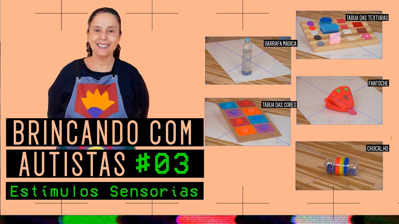 Brinque e estimule a criança com TEA, faça você mesmo jogos sensoriais | Brincando com autistas # 03