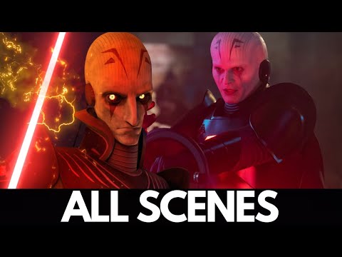 Grand Inquisitor all scenes (Kenobi, Rebels)