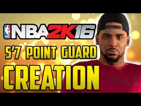 NBA 2K16 My Career Gameplay: 5'7 Point Guard Creation, Animations & Build [Ep.1] PS4
