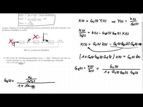 4.4.1 Tutorium GMRT - MRT - KIT | Störungsübertragungsfunktion und stationäre Genauigkeit (I-Anteil)