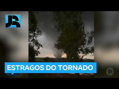 Mais de 140 cidades são afetadas por tornado no RS
