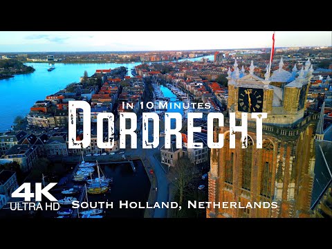 DORDRECHT 🇳🇱 Drone Aerial 4K | Papendrecht Holland Netherlands Nederland