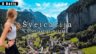 Atraskite Šveicariją: Gražiausias Europos Kaimelis ir Jo Lankytinos Vietos | #4k