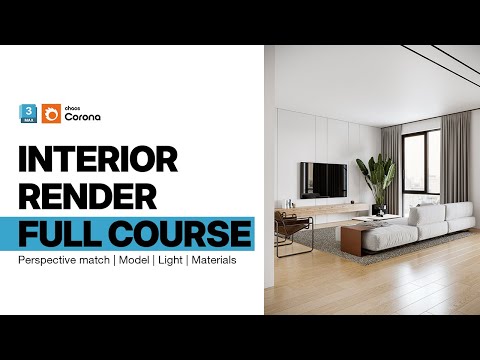 3ds max Tutorial for Beginners! - 3ds Max Modeling + Corona Render Masterclass | Beginner Basics