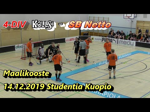 4- DIV KallSi - SB Netto - Maalikooste - 14.12.2019 Studentia Kuopio