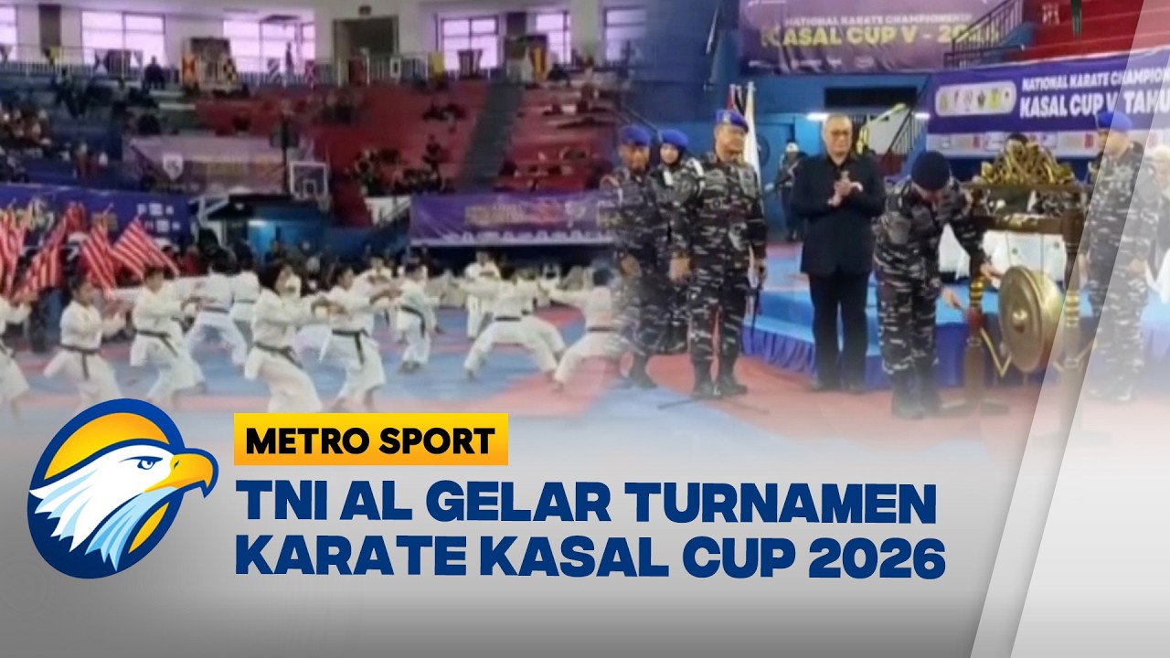 Ratusan Atlet Ramaikan Kejurnas Karate Kasal Cup V 2026 di Jakarta Timur | Metro Sport