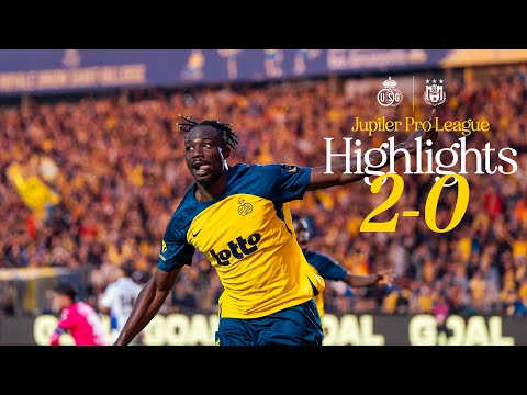 Brussels is yellow and blue 💛💙 | HIGHLIGHTS JPL: Union - RSC Anderlecht