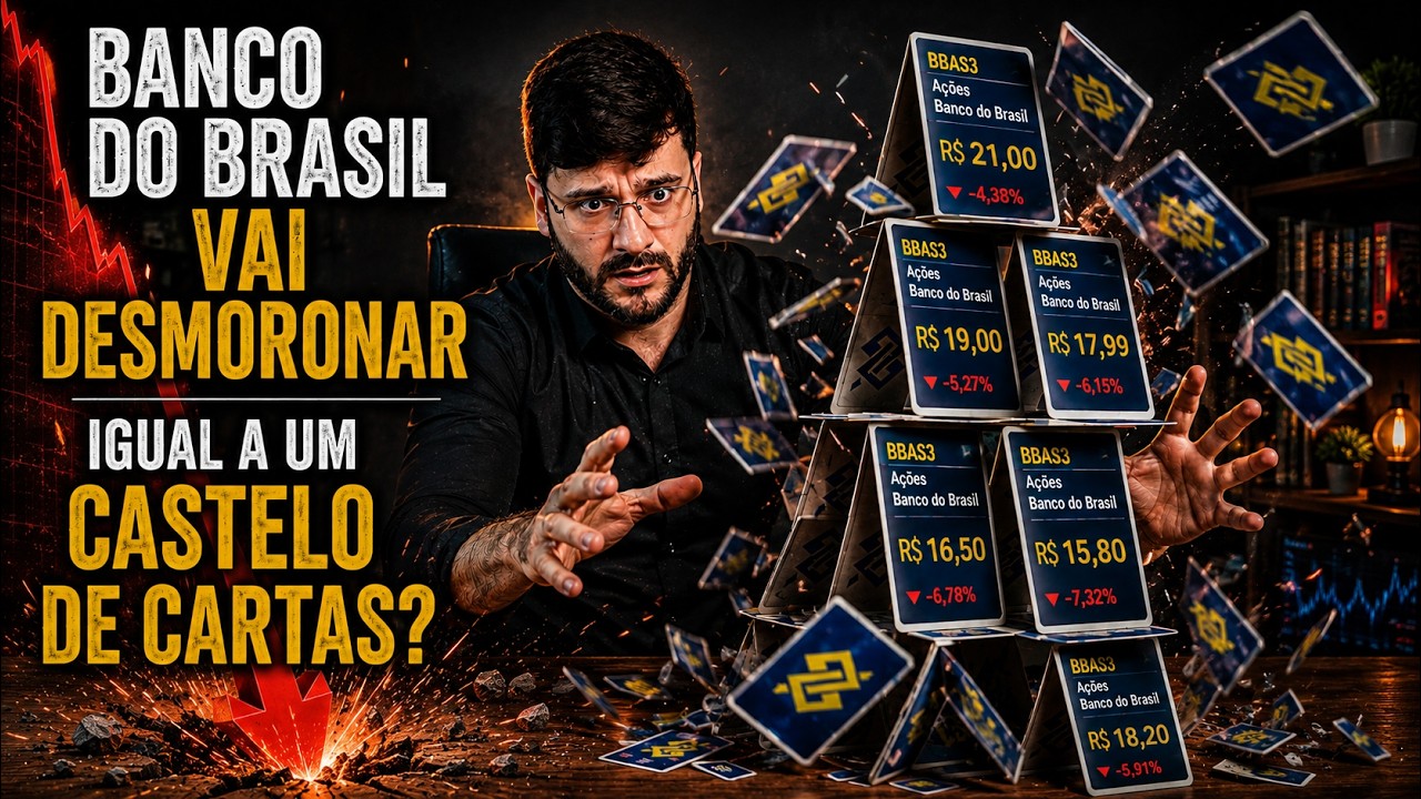 💲BANCO DO BRASIL: Tem algo de MUITO errado com esta queda... E eu estou esperando por algo ...